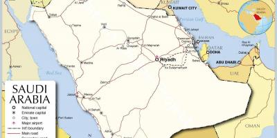 Zemljotres mina Arafata karti